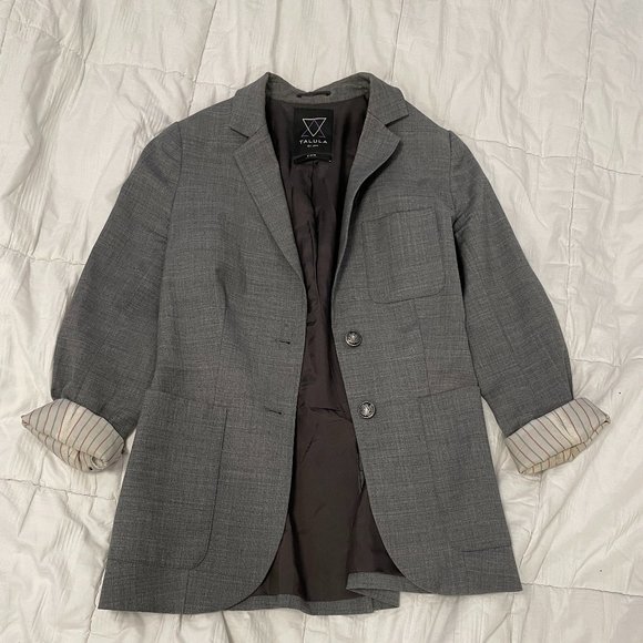 Talula grey blazer, size 2 - Picture 1 of 4